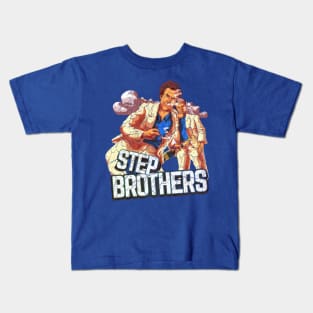 step brothers cartoon art Kids T-Shirt